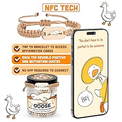 Positive Goose Jar with 60 Affirmation