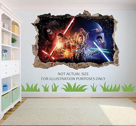 star wars 3d wall art