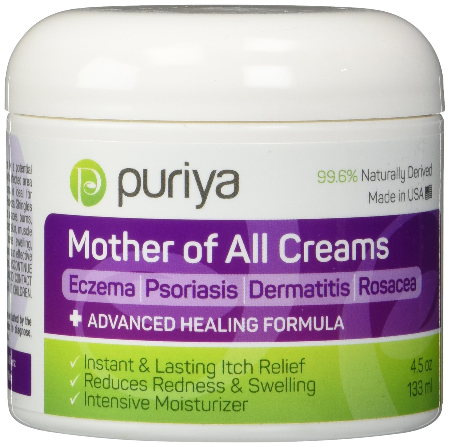 Galleon Puriya Cream For Eczema, Psoriasis, Dermatitis And Rashes