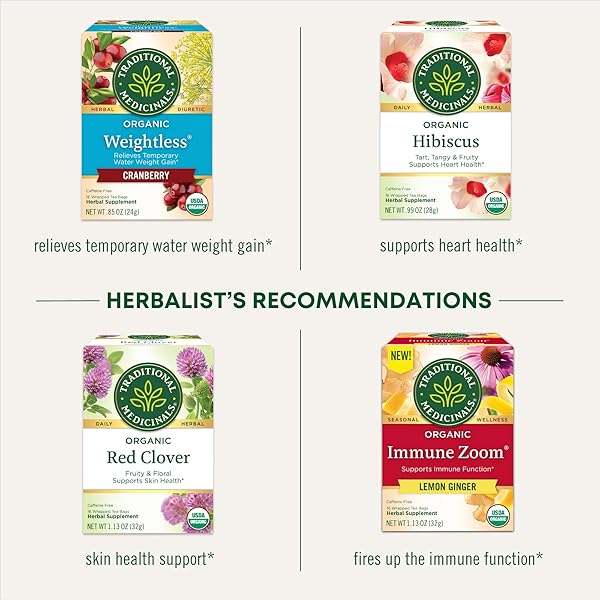 TRADITIONAL MEDICINALS ORGANIC, DANDELION LEAF & ROOT – DANDELION ROOT TEA, SUPPORTS NORMAL DETOX + DIGESTION – KOSHER, NON-GMO, CAFFEINE-FREE, COMPOSTABLE – 16 TEA BAGS