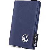 XENLYN GEAR Minimal Wallet for Men Holds 12 Credit Cards with Elastic Band - Waterproof Nylon Fabric, Ultra-Thin & Lightweight EDC Wallet Fits in Front Pocket with RFID Blocking - Ideal for modern men