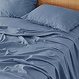 Bedsure Linen Sheets - King Size Sheets, Blend from
