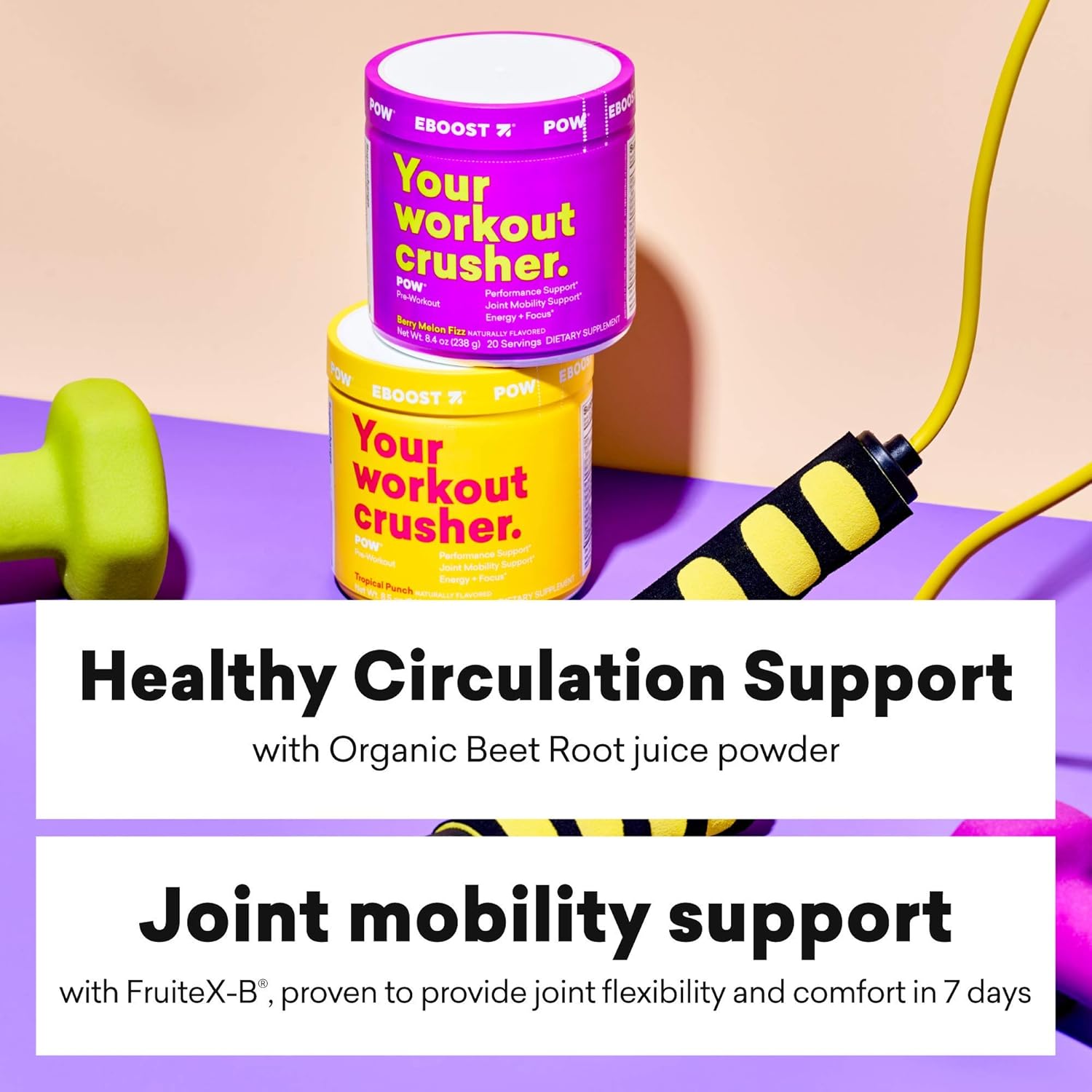 EBOOST Natural Strength Gain NonGMO Fat Burner Energy