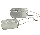 James B Barnes"Bucky" Stainless Steel Military WWII