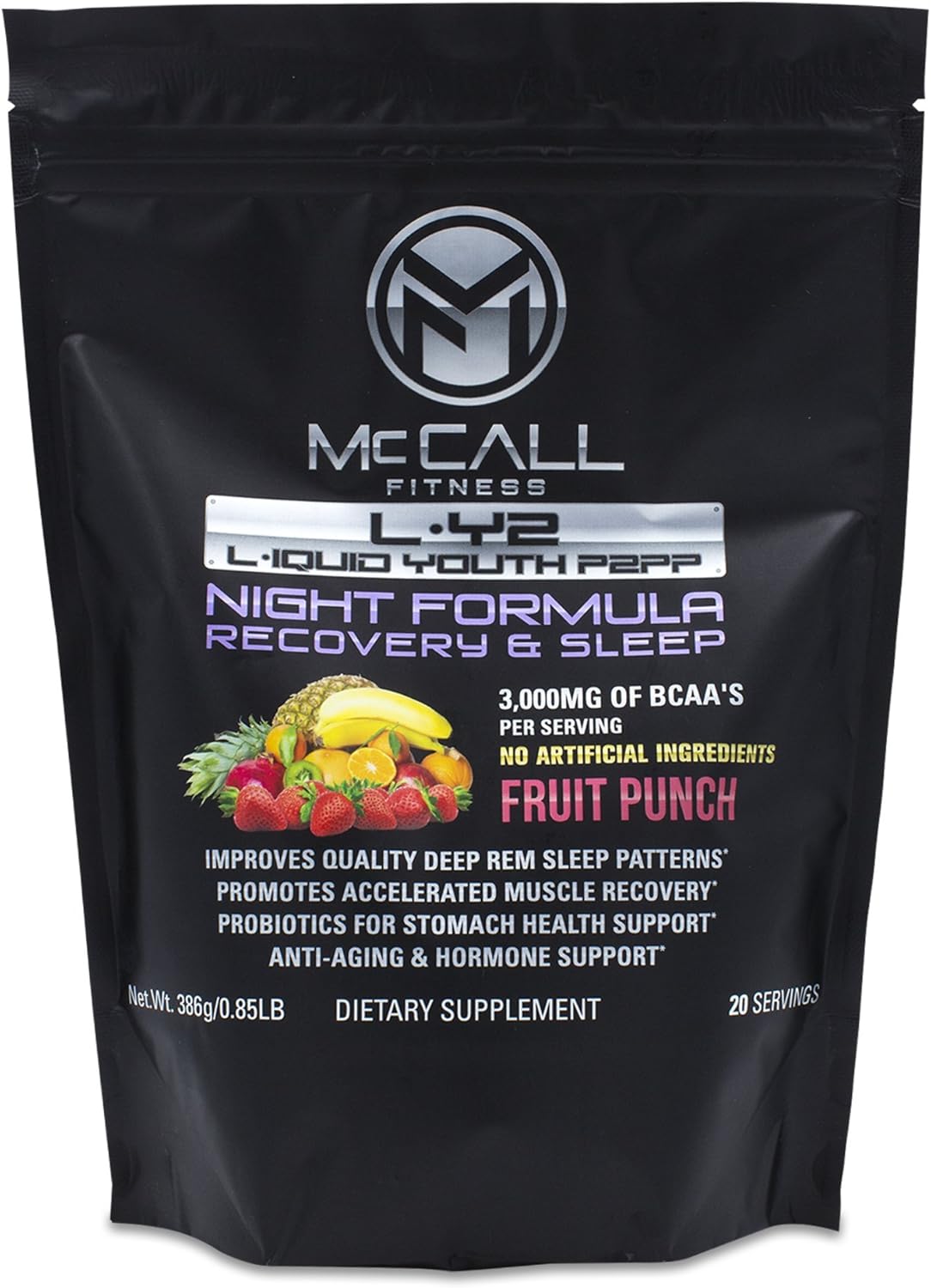 L-Y2 Night (Scroll Down & Compare): Improves Deep REM Sleep, Expedites Muscle & Injury Recovery, Reduces Aches & Pains, Assists Anti-Aging, Brain Health Support. 19,300 MGS Ingredients Per Serving!: Health & Personal Care