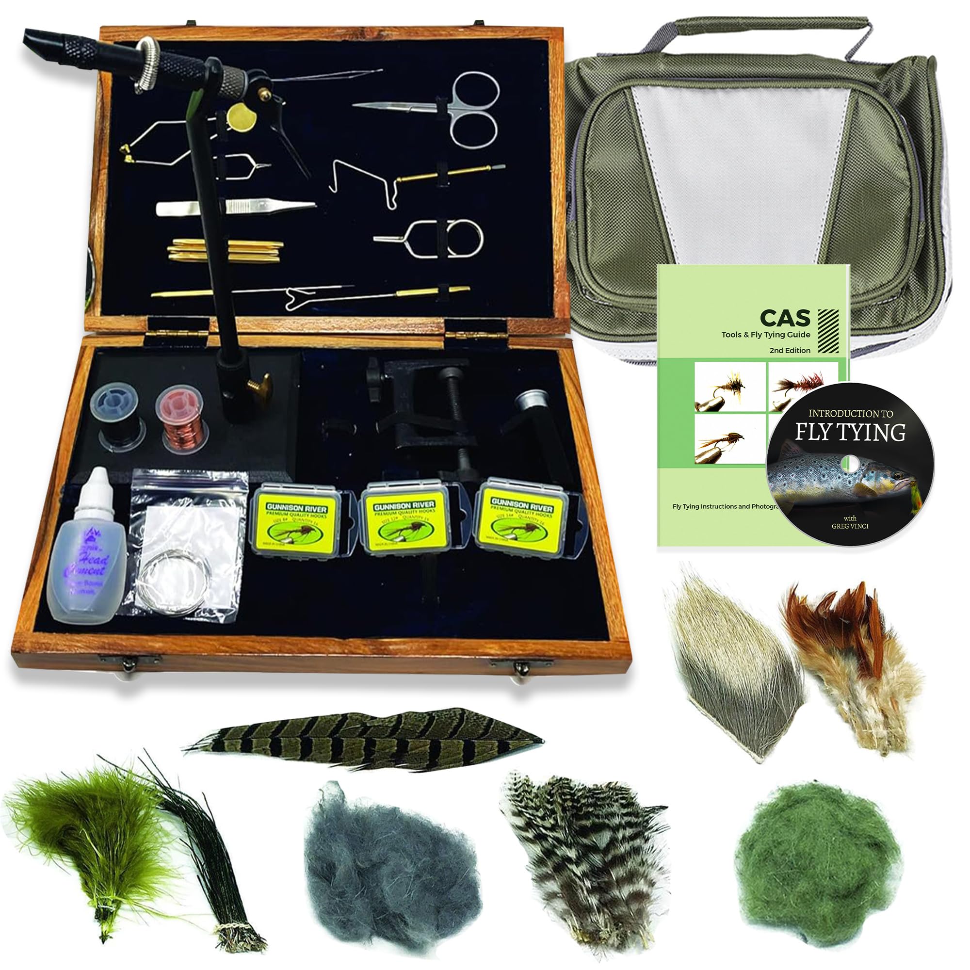 Fly Tying Kit Creative Angler Deluxe Our Most Popular Kit Fly