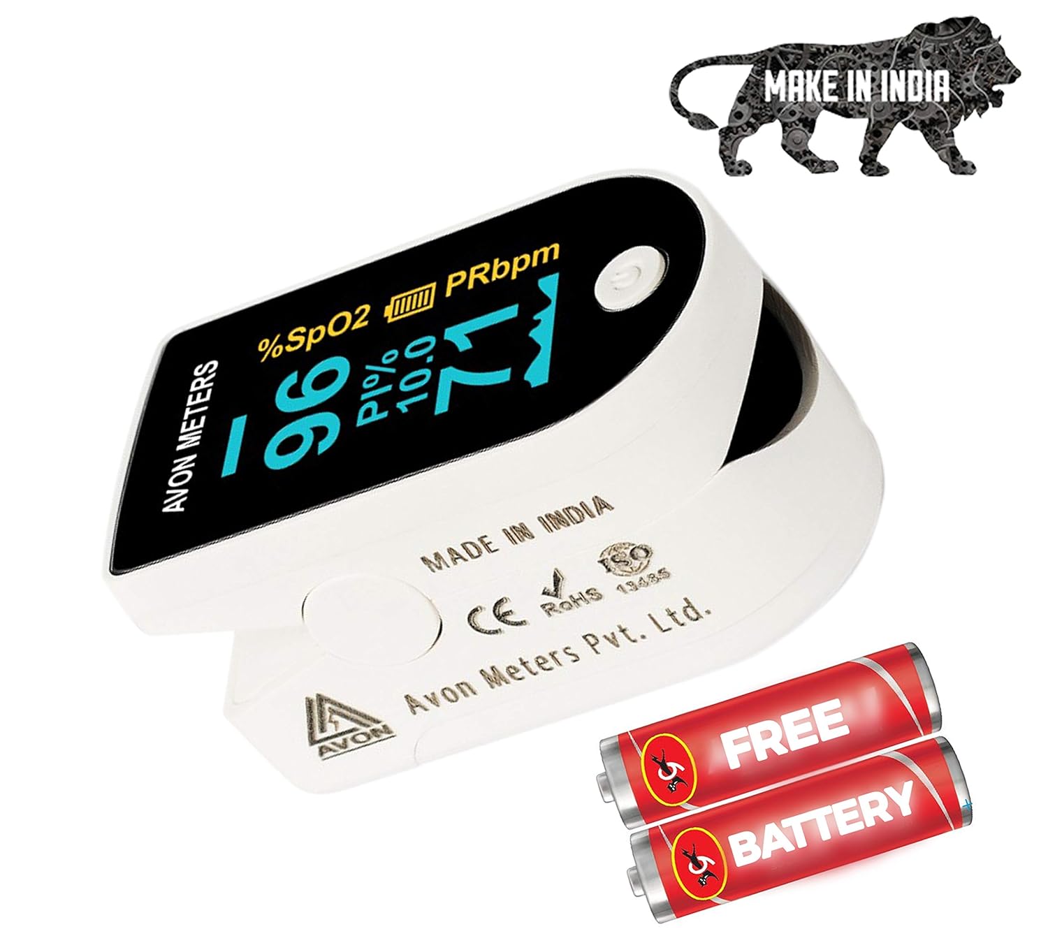 10 Best Pulse Oximeters in India: Review and Buying Guide 9 FITUP LIFE (Made in India) SpO2 Measuring Machine