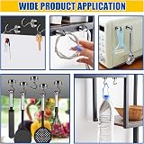 FINDMAG 6 Pack Magnetic Hooks 10 kg Neodymium Black Hooks with Hook view 6