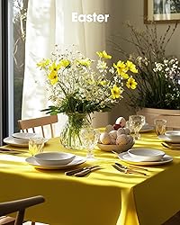 Pureegg Plastic Table Cloth Disposable 10 Pack, 54