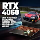Acer Nitro V16 ANV16-41 Gaming Laptop Ryzen 7 8845HS 16GB 1TB RTX 4060 16" view 4