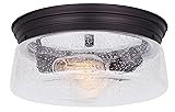 CANARM IFM623A12ORB Mill 2 Lt Flush Mount Seeded