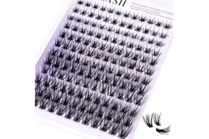 Lash Clusters, Eyelash Clusters, Wispy Cluster Eyelash Extensions Kit 10-18mm, Individual Lashes Cluster Soft Comfortable