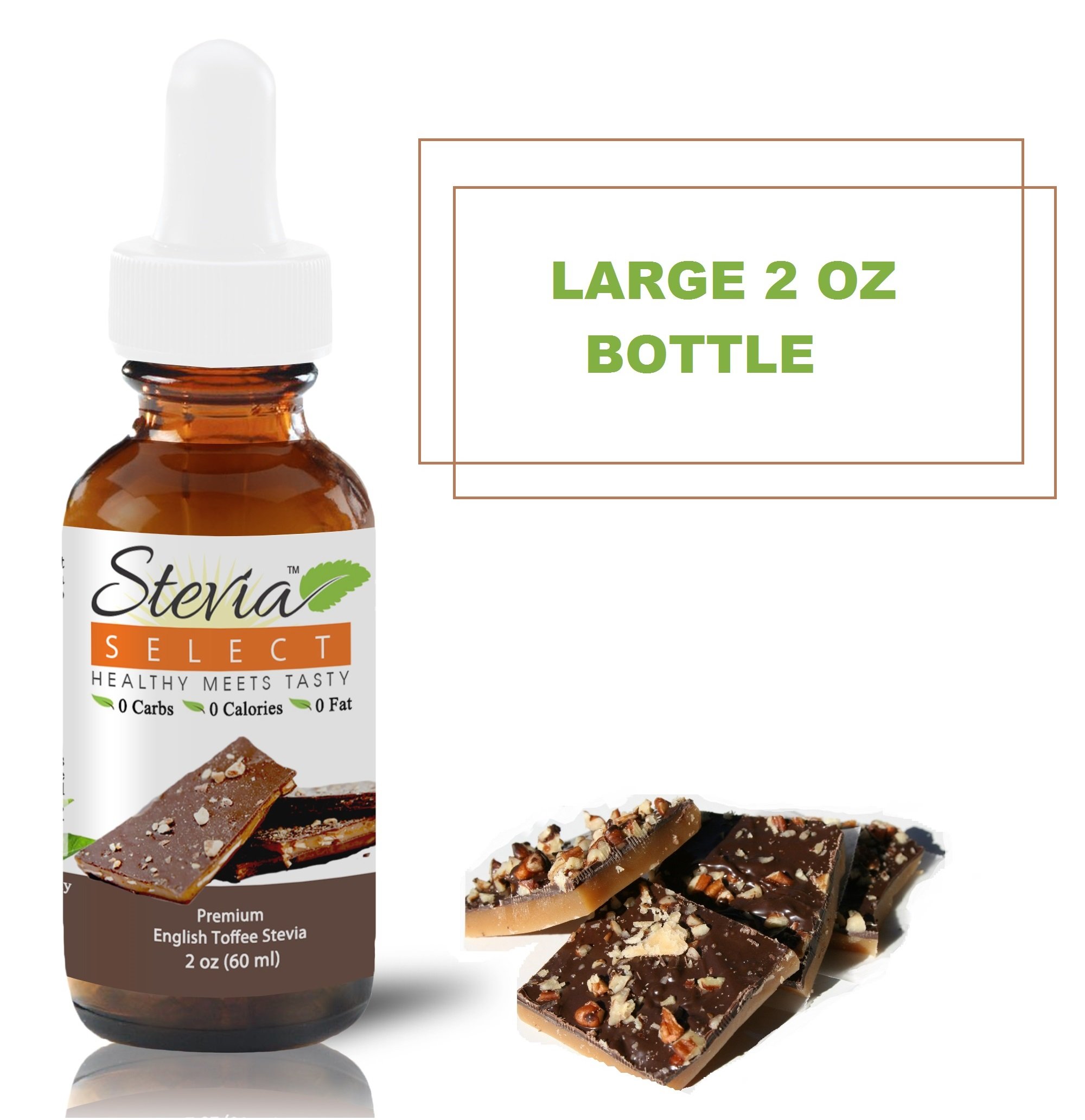 Liquid SteviaStevia SelectDark Chocolate Stevia 2 oz Stevia Drops