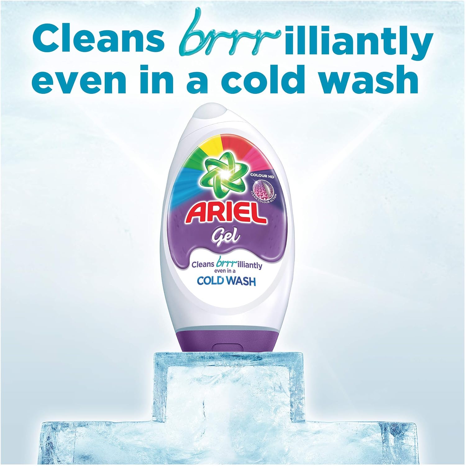 Ariel Washing Liquid Laundry Detergent Gel, 144 Washes (888 ml x 6), Colour & Style, Brilliant Colours And Cleaning Even In A Cold Wash - Image 4