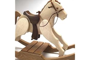 Woodcraft Project Paper Plan To Build Rocking Pony - Material Not Included