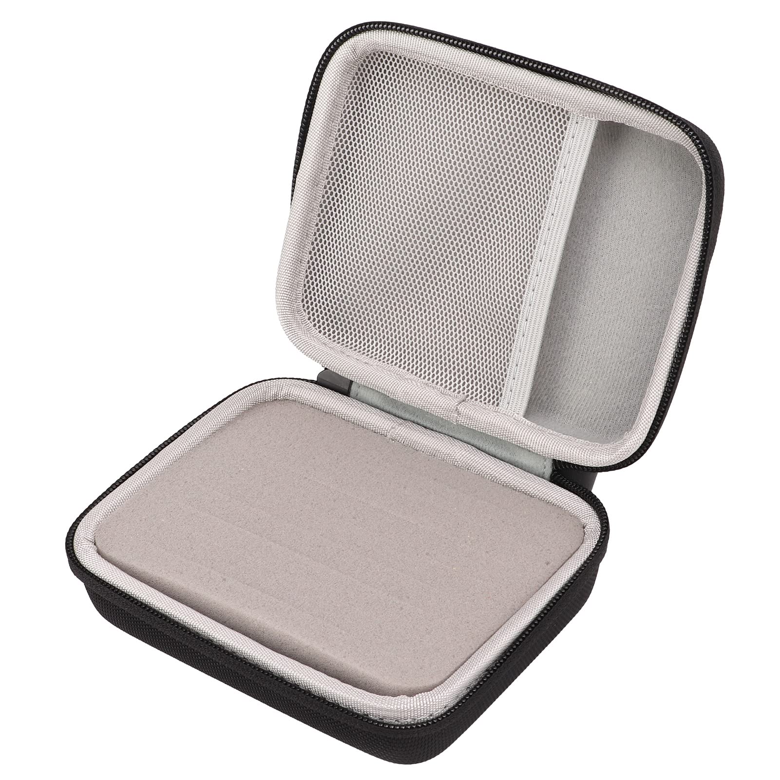 Waterproof Guitar Pick Bag,Guitar Pick Storage Box with Zipper,Waterproof Mesh Pockets for Tuner,Plectrums Holder for Acoustic Bass Electric Guitar(Black)