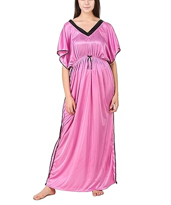 kaftan nighty satin