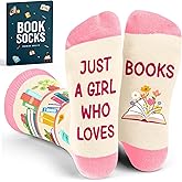 Book Lovers Gifts, Funny Reading Socks for Book Lovers, Cute Gifts for Readers Women, Ideal gifts Socks For Reader