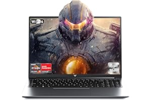 KAIGERR Gaming Laptop, 16.0inch Laptop Computer with ΑMD Ryzen 7 5825U(8C/16T, Up to 4.5GHz), 16GB RAM 512GB NVMe SSD Windows 11 Laptop, Radeon RX Vega 8 Graphics,WiFi 6, Backlit KB