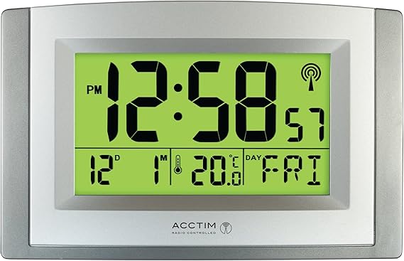 Amazon Com Acctim Stratus Smartlite Reloj De Pared O