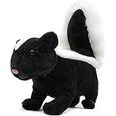 TigerHart Seymour The Skunk - 8 Inch Long (Tail Measurement not Included) Stuffed Animal Plush