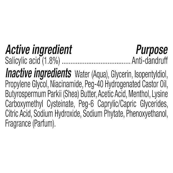 SHEAMOISTURE INSTANT SCALP REFRESH ANTI-DANDRUFF SPRAY WITH SALICYLIC ACID AND SCALP REPAIR TECHNOLOGY HYDRATES DRY SCALP, REMOVES BUILDUP AND CONTROLS ITCH AND FLAKES 4 FL OZ