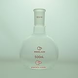 Proglass Glass Single Neck Flat Bottom Boiling