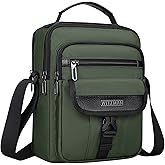 WITZMAN Crossbody Bags for Men Travel Shoulder Bag Lightweight Man Purse Small Casual Messenger Bag for Work Traveling