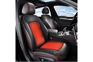 FLORICH Car Seat Pad Cold Weather Driver Comfort Seat Cushion Plush Full Back and Seat Cushion for Driver or Passenger for Cars Trucks SUV Van, Black