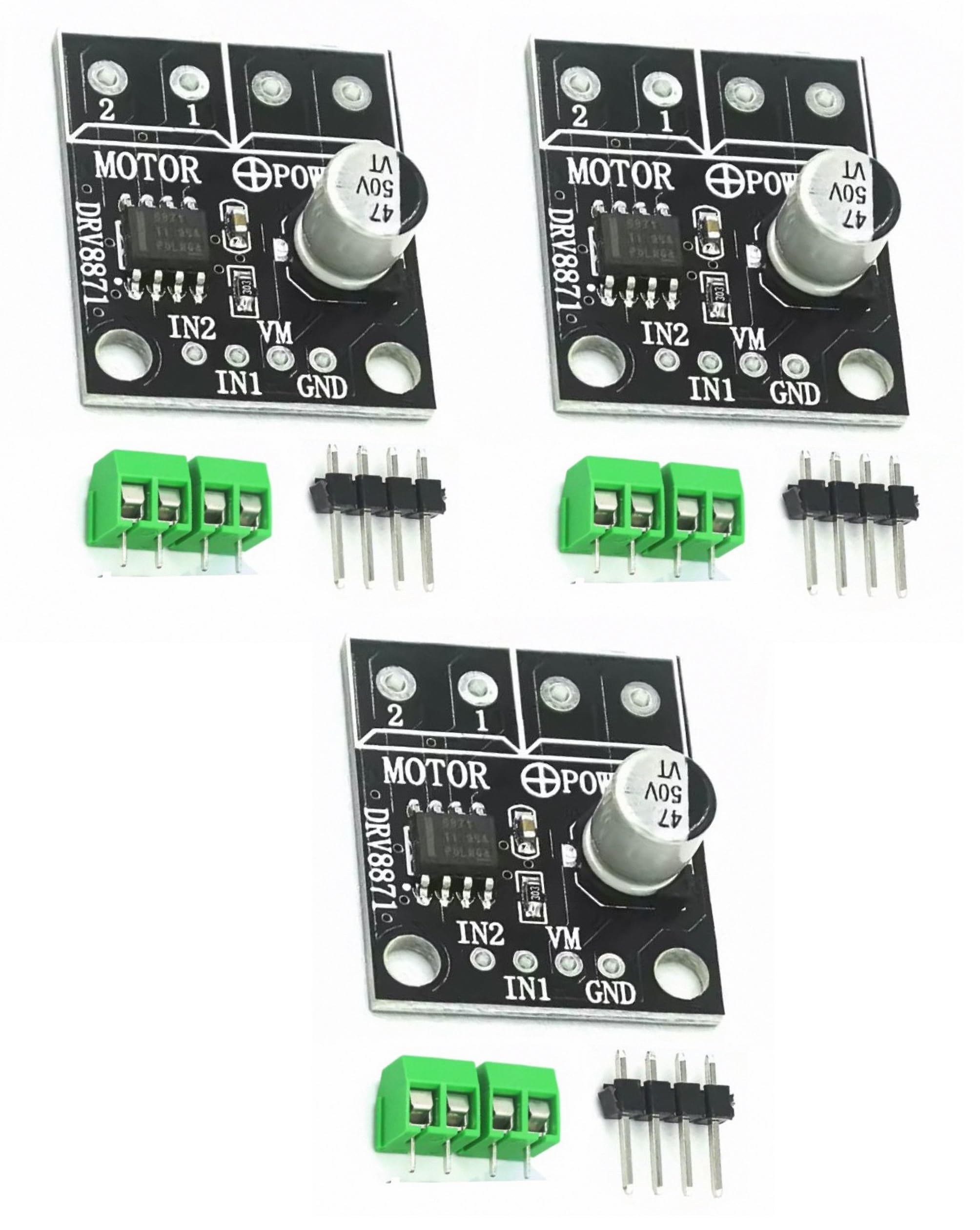 Mua 3pcs DRV8871 H-Bridge DC Motor Driver Module - 6.5V-45V, 3.6A PWM ...
