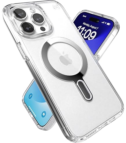 Apple iPhone 15Pro 512GB ケース付き Amazon.com: Speck Clear iPhone 15 Pro Max Case - ClickLock No-Slip