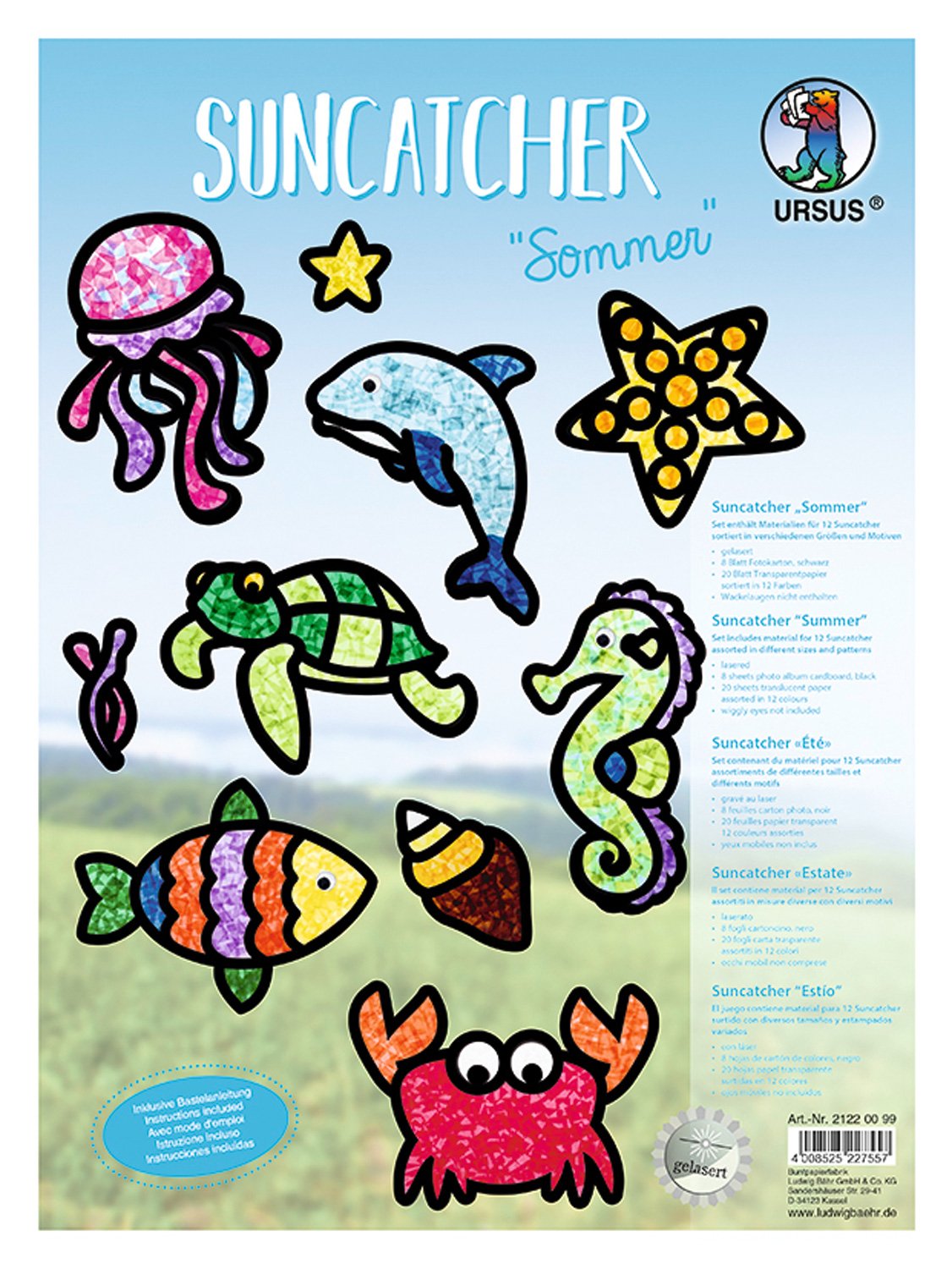 Ursus 21220099 Suncatcher Summer Craft Kit — image 1