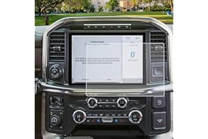 Carwiner Screen Protector for 2021-2024 2025 Ford F-150 12In Navigation Display Tempered Glass F150 SYNC4 Touchscreen Protector Accessories (Matte)