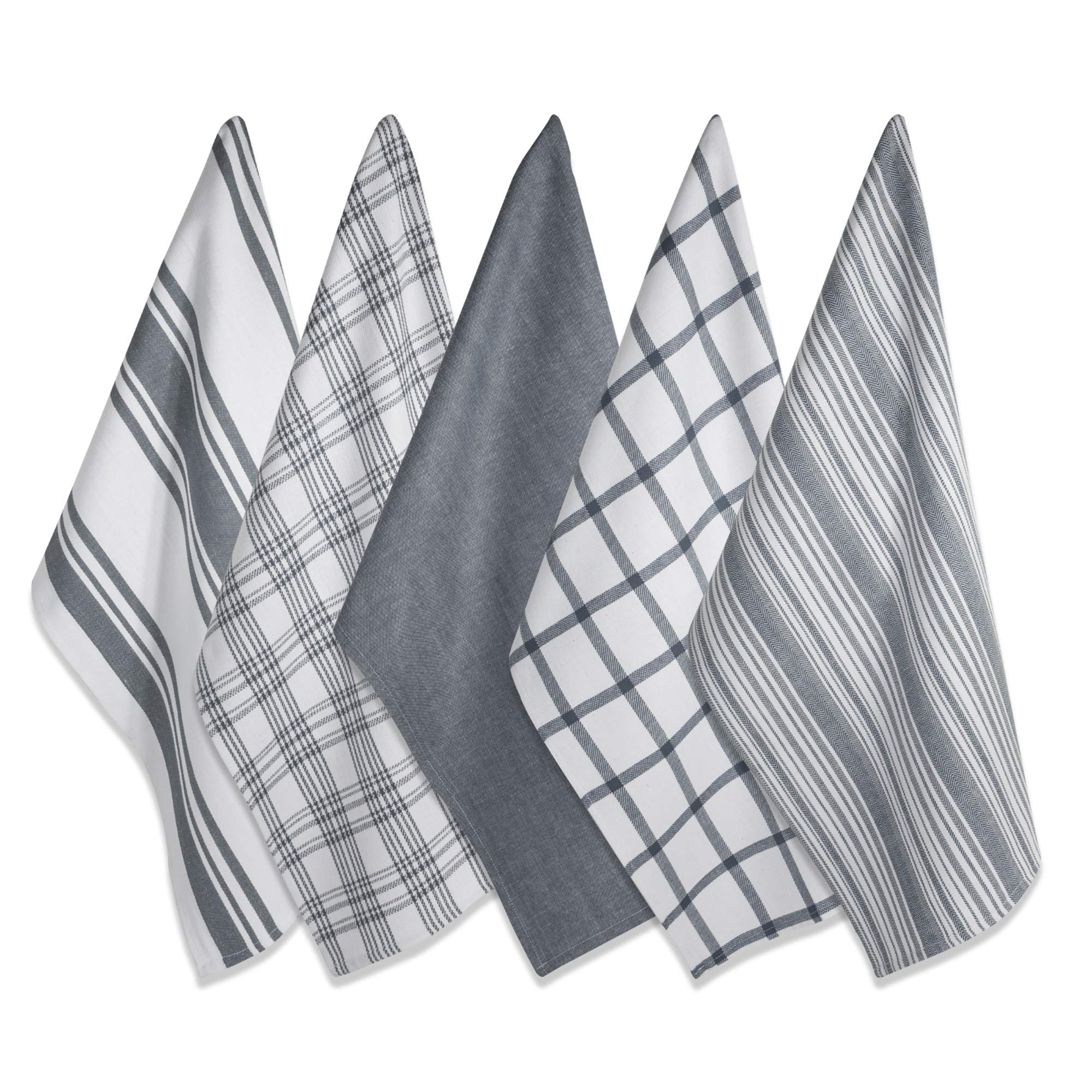 DII Assorted Woven, Cotton, Gray, 18x28 — image 1