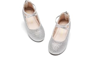 Kiderence Little Toddler Girls Dress Shoes Ballerina Ballet Flats Kids Mary Janes