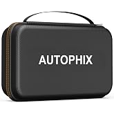 AUTOPHIX Protective Case for OBD2 Scanner, Code Reader &amp; Battery Tester | Mesh Pocket for Cables Accessories, Shock-resistant EVA Shell with Soft Lining, Protects Your Tool During Travel and Storage