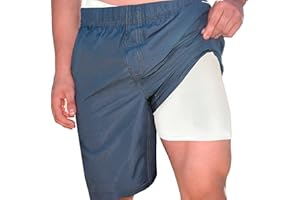 City Threads USA-Made Men's Separate Quick-Dry Swim Liner for Under Men's Trunks