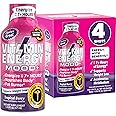 Mood Support Vitamin Energy Drink - Sugar Free, Keto/Vegan Friendly Shots | Mood Balancing with Rhodiola and Chamomile | Energize up to 7+ Hours | Tropical Berry - 1.93 Fl Oz - Pack Of 4