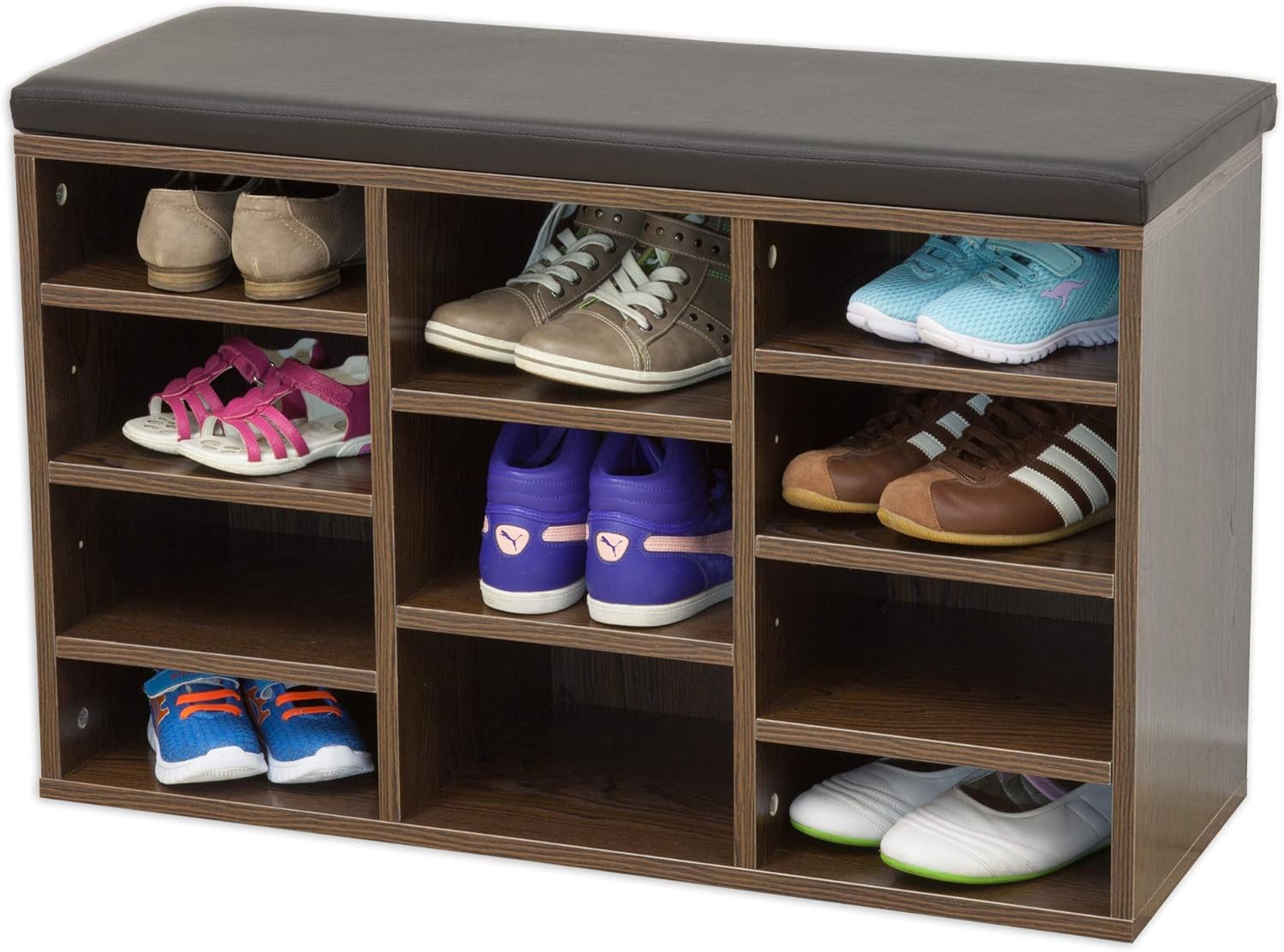 Albatros Zapatero cojín Vincent (M) - Nogal - 80 x 48 x 30cm: Amazon.es