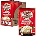 Idahoan Mashed Potatoes Four Cheese, 4 OZ (Pack of 12)