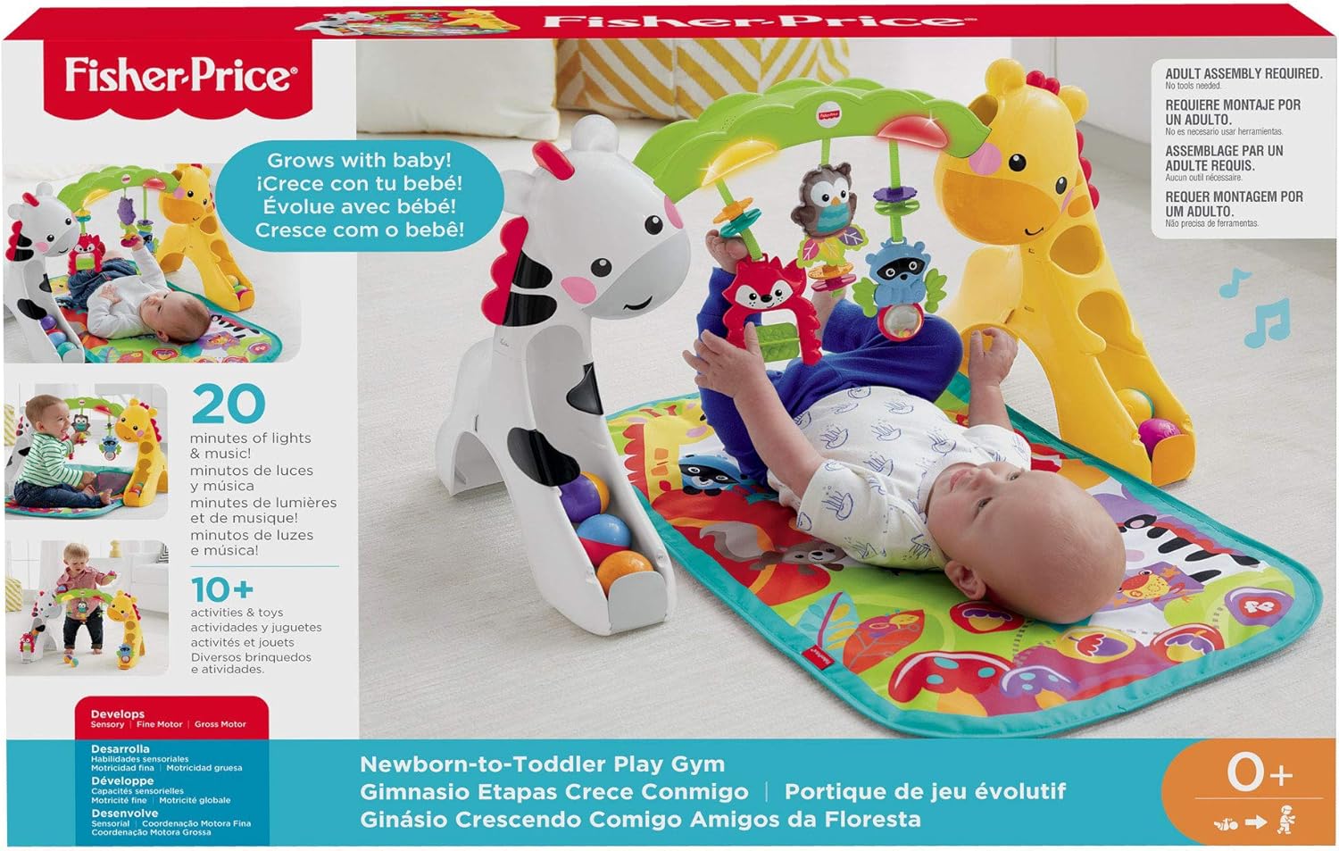gimnasio fisher price crece conmigo
