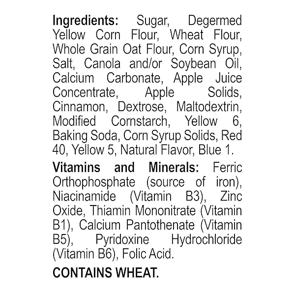 MALT-O-MEAL APPLE ZINGS BREAKFAST CEREAL, CINNAMON APPLE-FLAVORED RINGS, LARGE FAMILY SIZE, 24.4 OZ RESEALABLE BAG