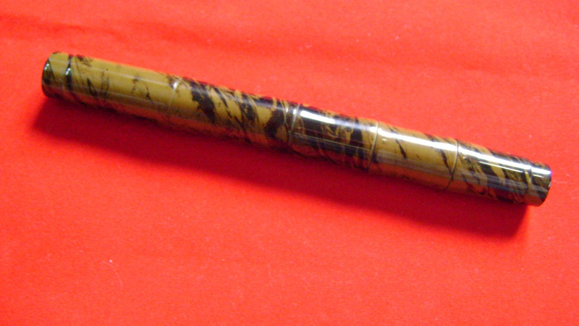 RANGAEBONITE FOUNTAIN PEN-JAPAN STYLE BAMBOO MODEL-GERMAN BOCK/JOWO NIB&CONVERTER