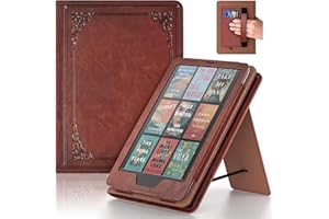 Lainergie Case with Hand Strap and Stand,Incompatible with Old Version, Durable Synthetic Leather Cover with Auto Sleep Wake,