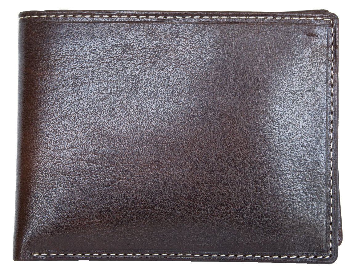 FLW Men's large smart designed genuine leather wallet