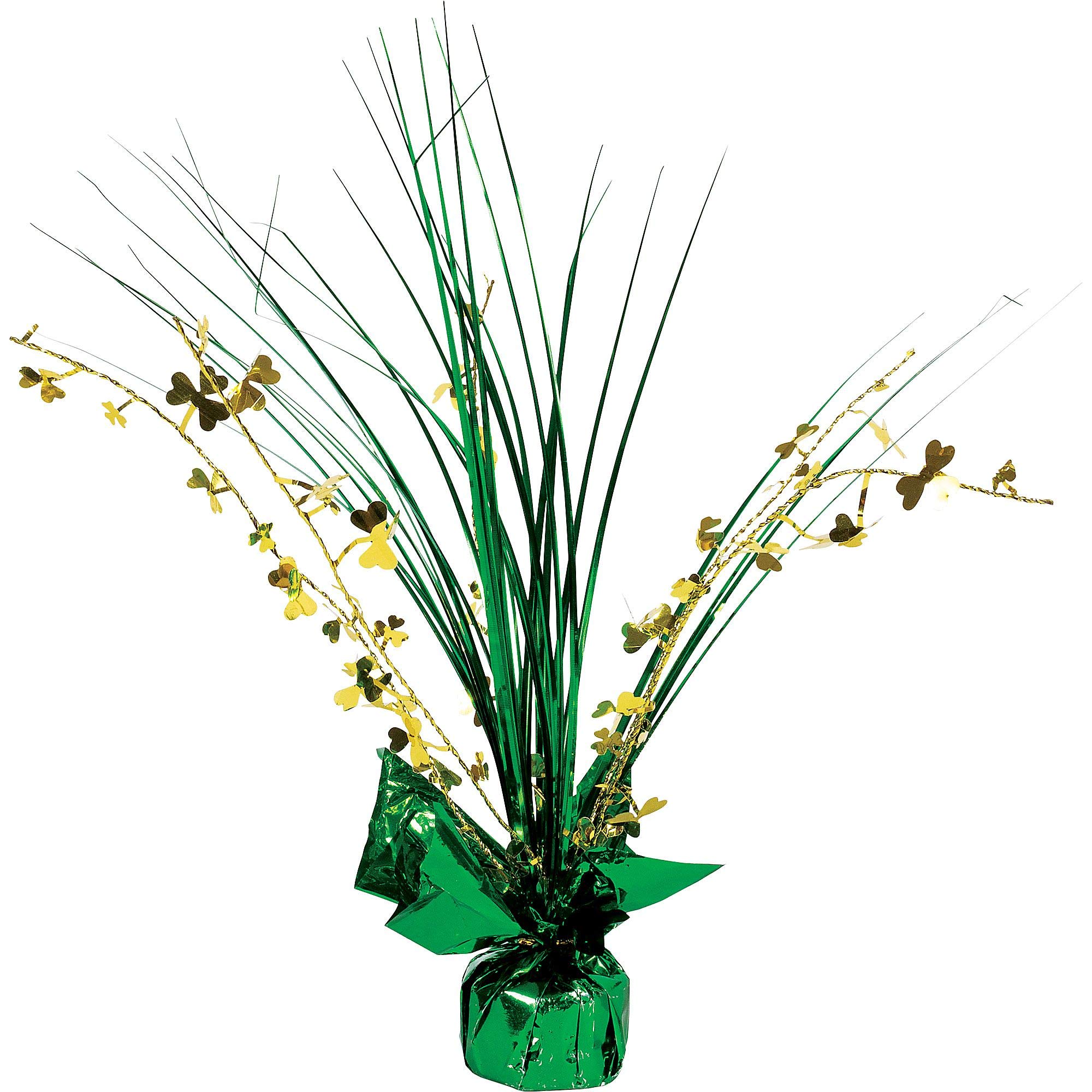 Amscan 110060 Spray Centrepiece Shamrock, 1 Pc