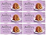 Auntys Spotted Dick Steamed Pudding 6 pk x 190g