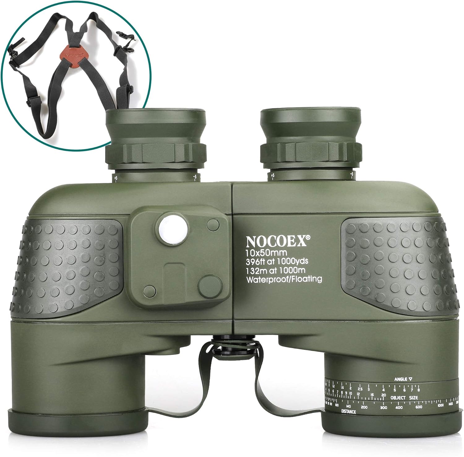 NOCOEX 10X50 Marine Binoculars for Adults,Waterproof Amazon.co.uk