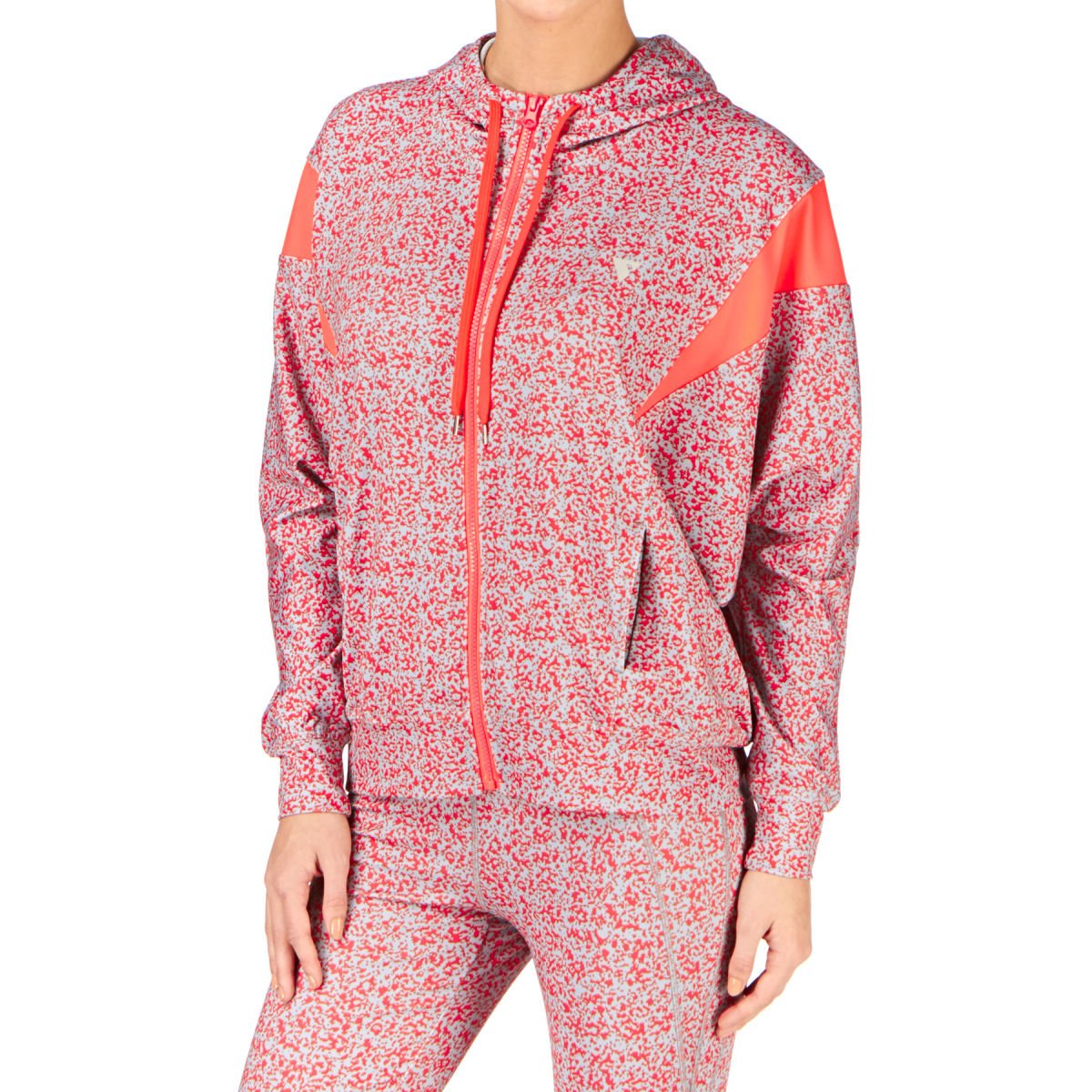 YAS Women's YASGLOW LS HOODIE - SPORT YASGLOW LS HOODIE - SPORT - PEARL BLUE, M