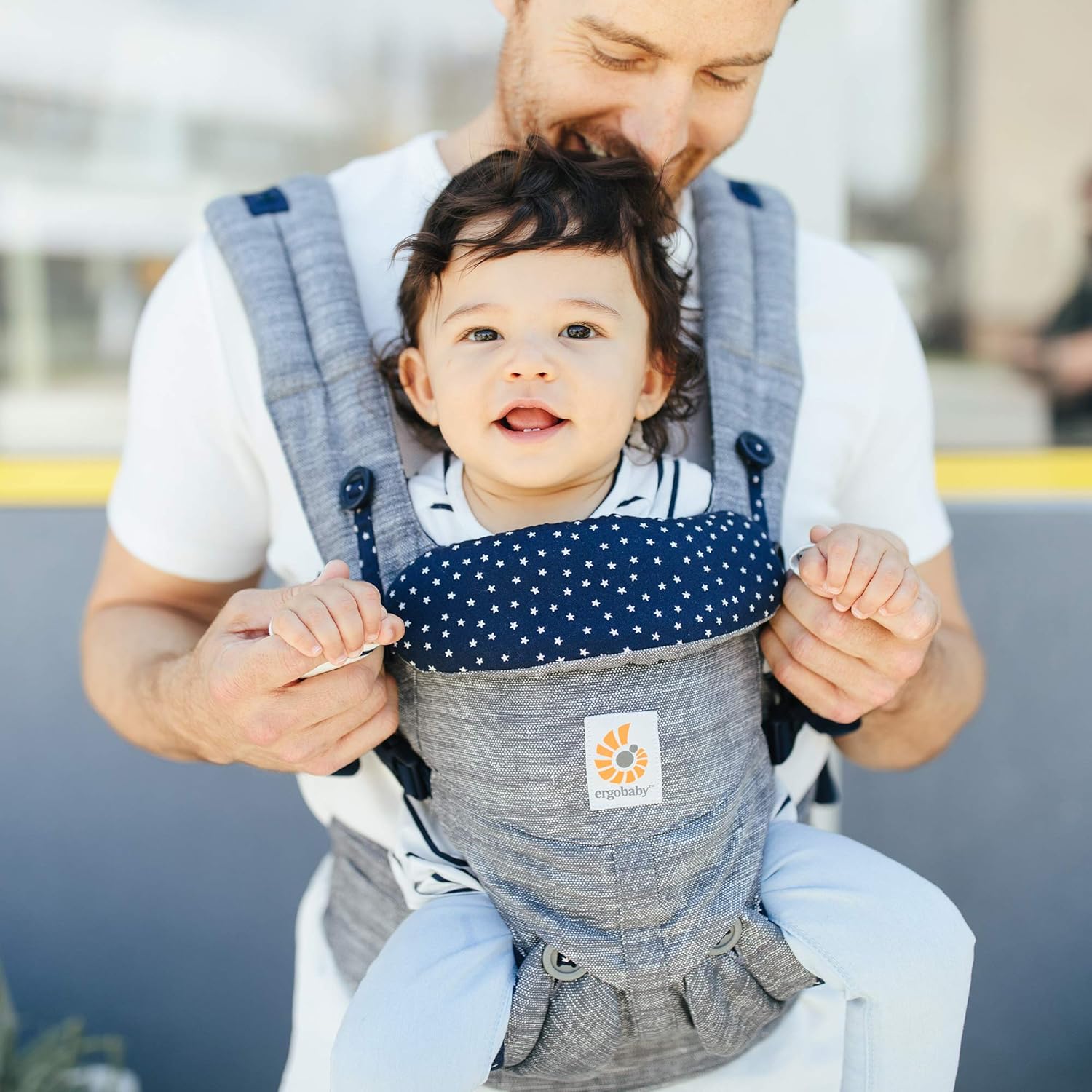 Porteurs De Bebe Ergobaby Porte Bebe Pour Nouveau Ne Omni 360 Star Dust Ergonomique Physiologique Et Multifonction Gordsrunningstore Com